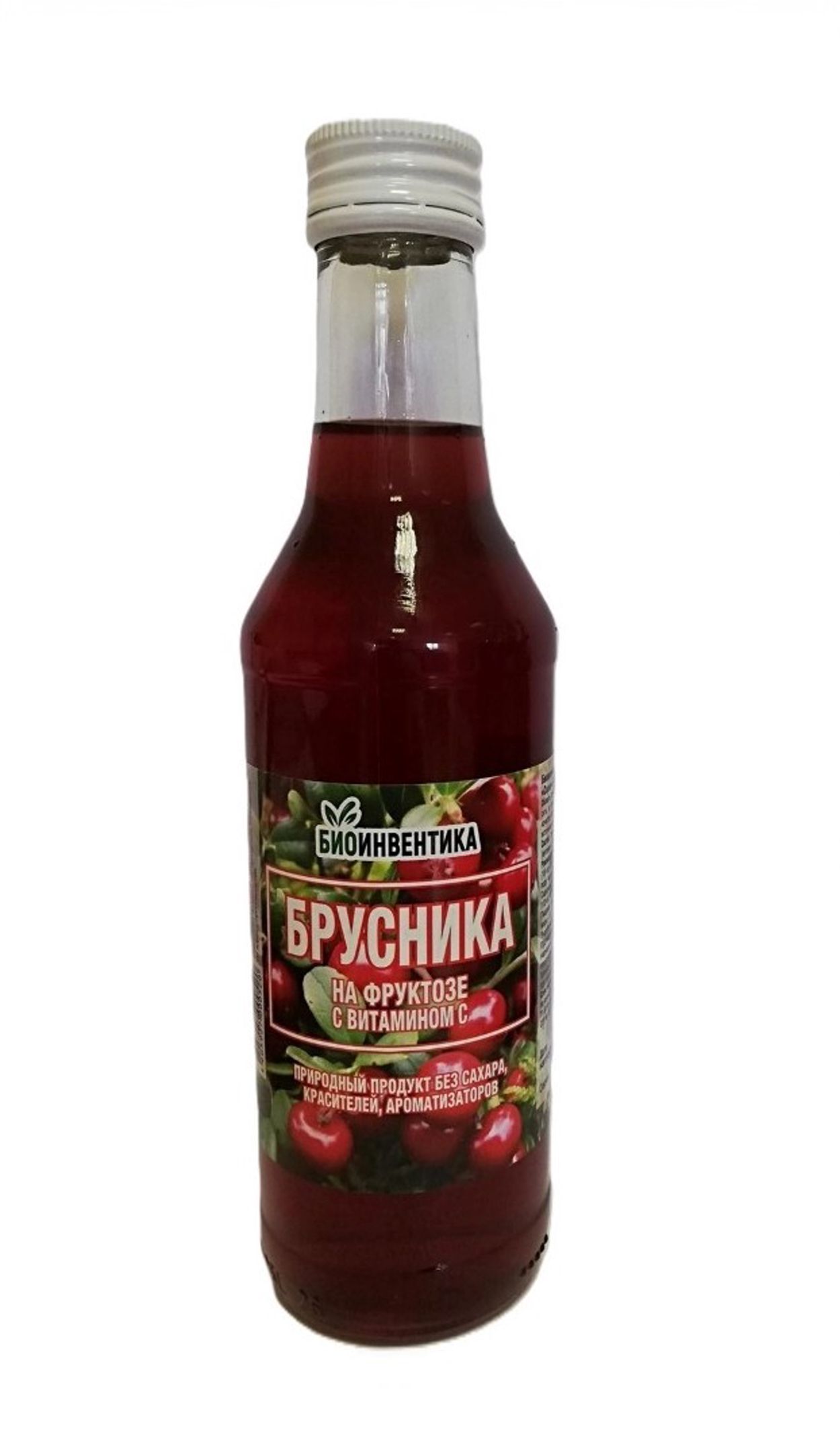 СИРОП БРУСНИКА НА ФРУКТОЗЕ 250МЛ