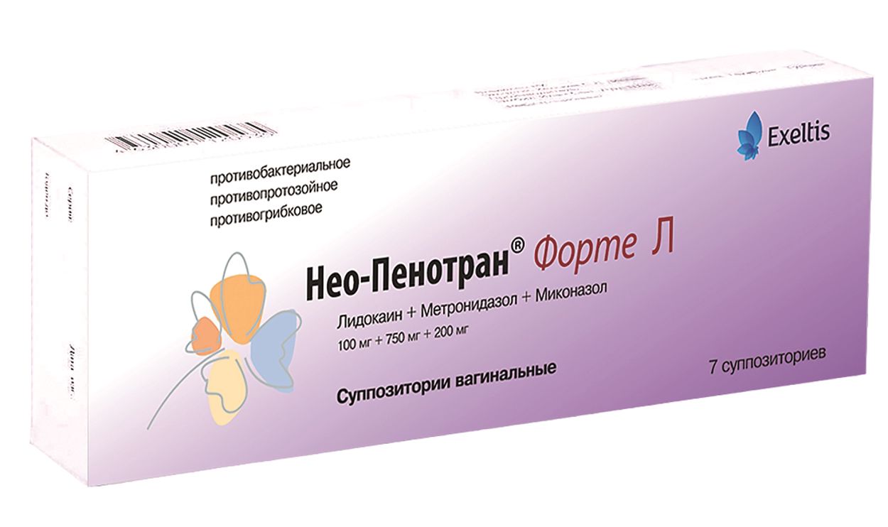 НЕО-ПЕНОТРАН ФОРТЕ Л СУПП ВАГИН №7