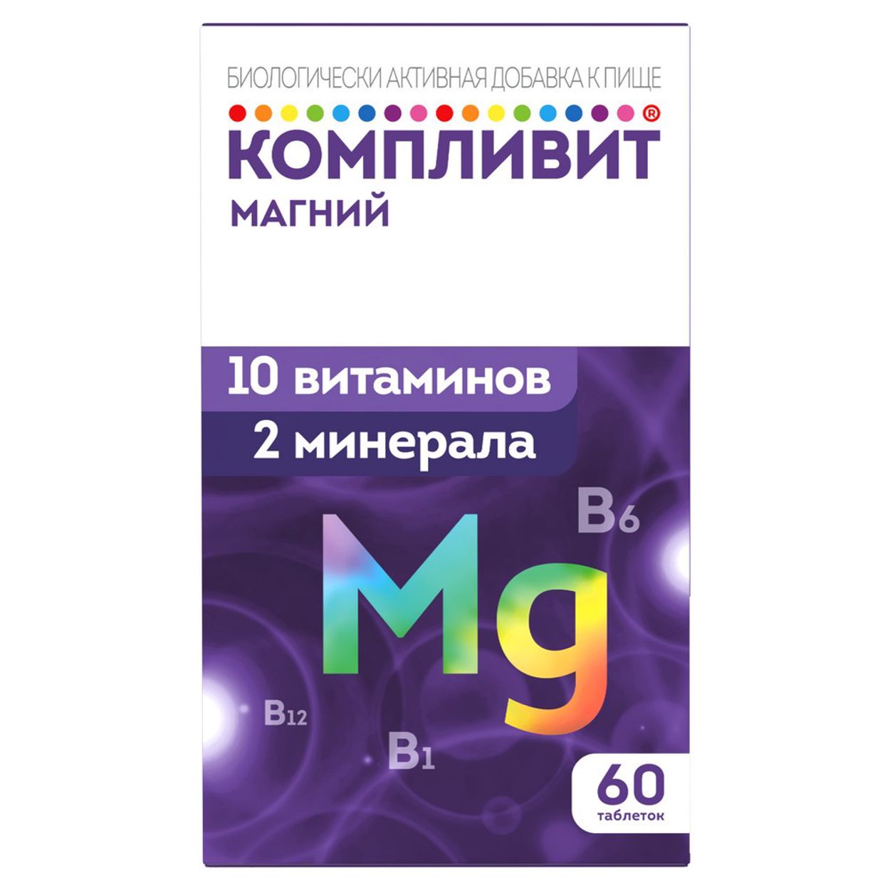 КОМПЛИВИТ МАГНИЙ ТАБ П/О ПЛЕН №60