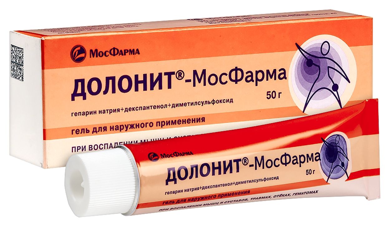 ДОЛОНИТ-МОСФАРМА ГЕЛЬ НАРУЖ 50Г