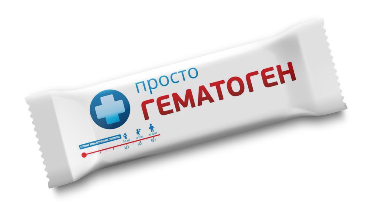 ГЕМАТОГЕН ПРОСТО ГЕМАТОГЕН 25Г