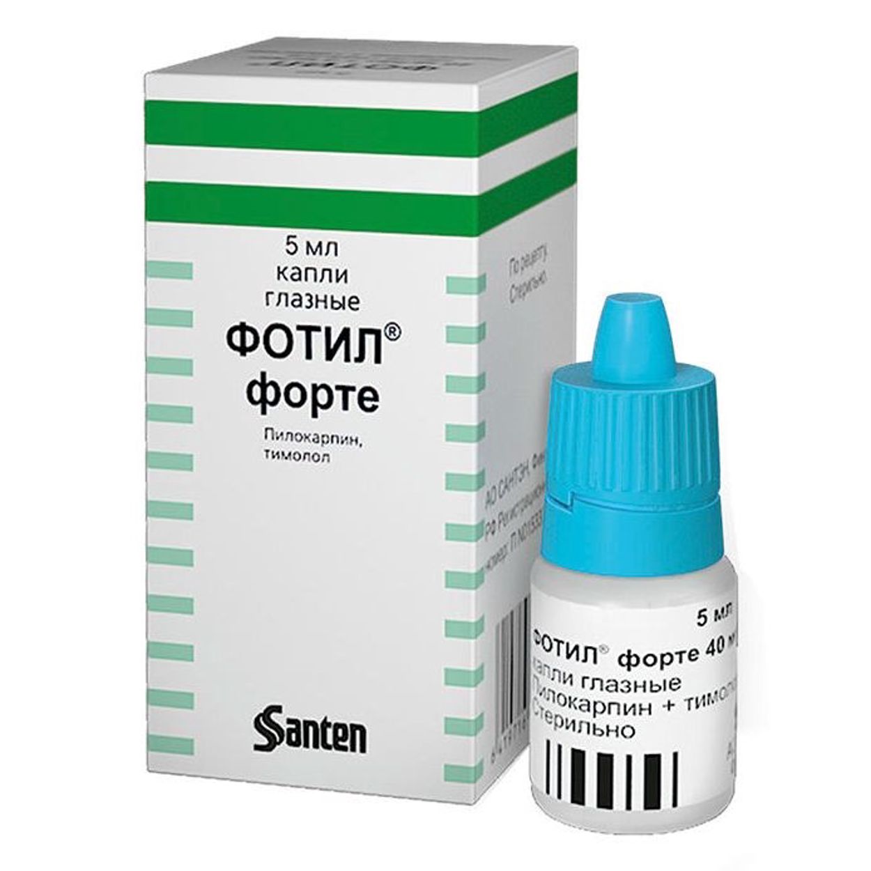ФОТИЛ ФОРТЕ 40МГ+5МГ/МЛ КАПЛИ ГЛАЗНЫЕ 5МЛ ФЛ-КАПЕЛЬНИЦА ПОЛИЭТИЛ
