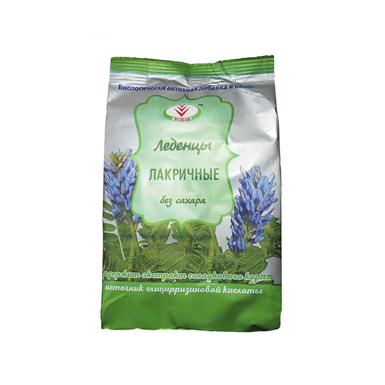 ЛЕДЕНЦЫ ЛАКРИЧНЫЕ Б/САХАРА НА ЛАКТИТЕ/ПОЛИДЕКСТРОЗЕ 50Г БАД