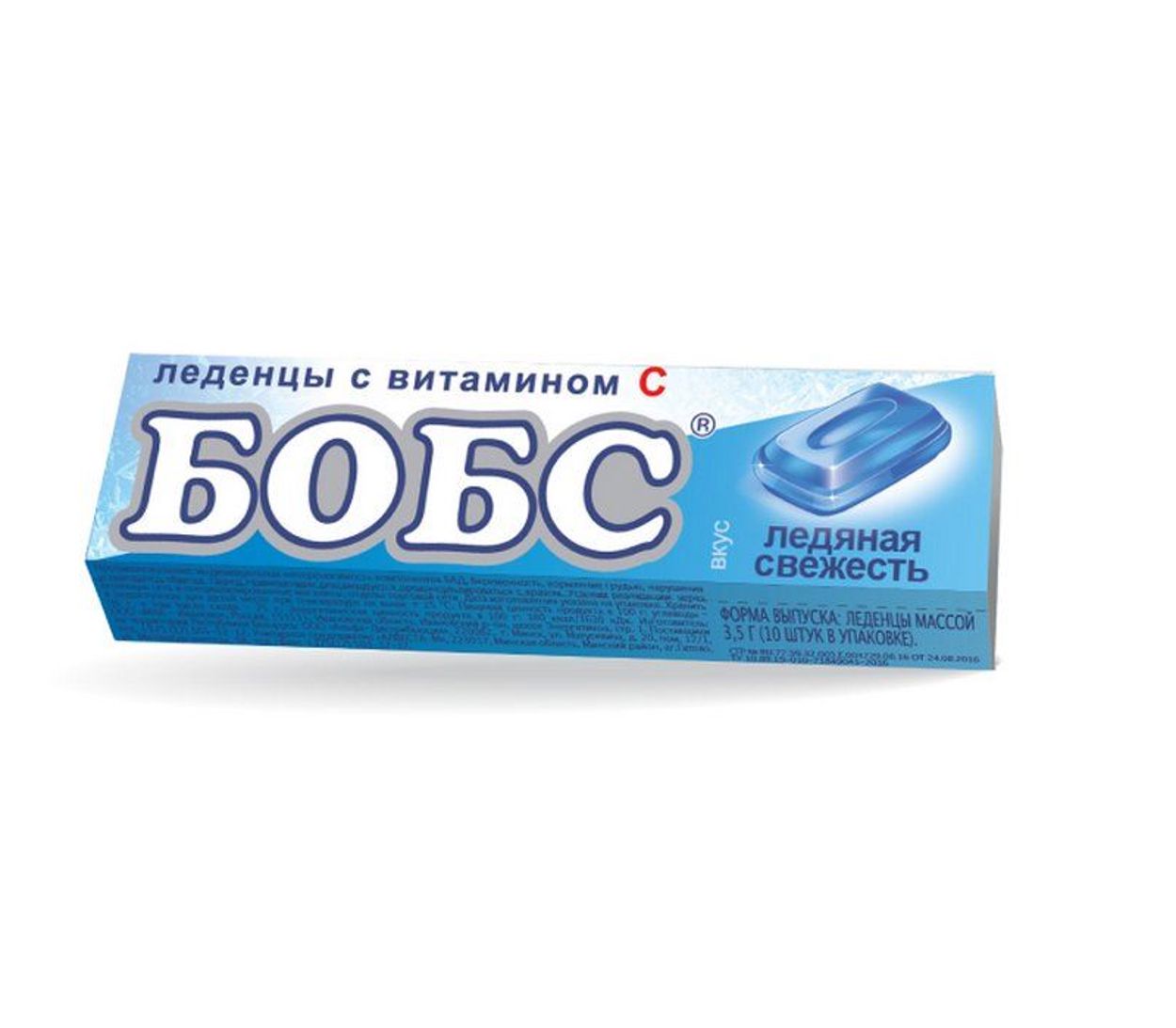 ЛЕДЕНЦЫ БОБС ЛЕДЯНАЯ СВЕЖЕСТЬ С ВИТ С 35Г