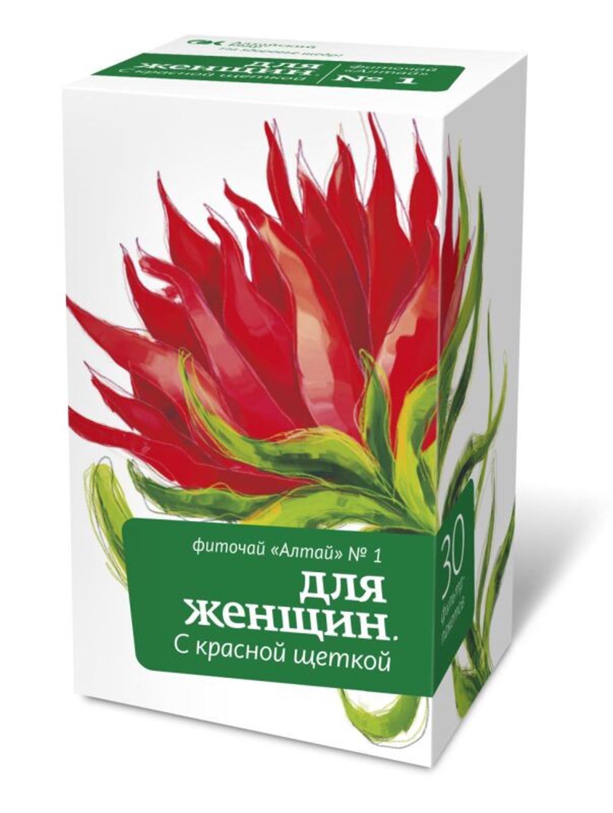 ФИТОЧАЙ АЛТАЙ №1 Д/ЖЕНЩИН КРАСНАЯ ЩЕТКА Ф/П 2Г №30