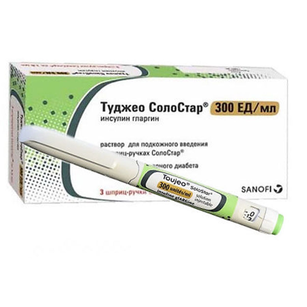ТУДЖЕО СОЛО СТАР Р-Р П/К/ В/В 300ЕД/МЛ КАРТР В ШПРИЦ-РУЧКЕ 1,5МЛ №3