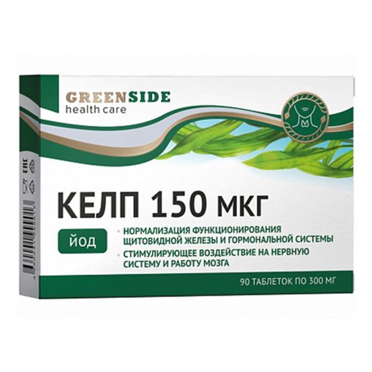 КЕЛП ТАБ 150МКГ/300МГ №90 БАД