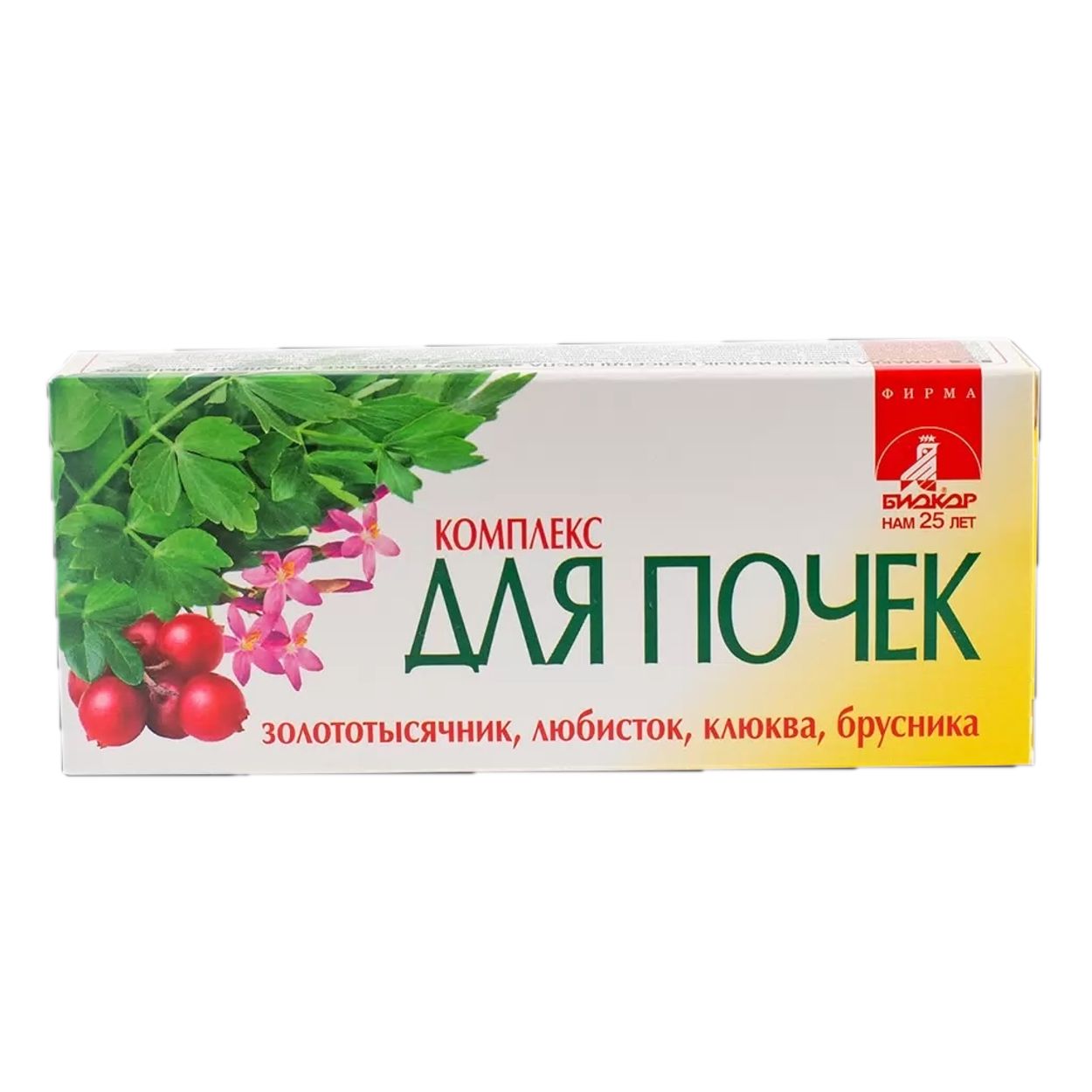 КОМПЛЕКС Д/ПОЧЕК БИОКОР ДРАЖЕ №40