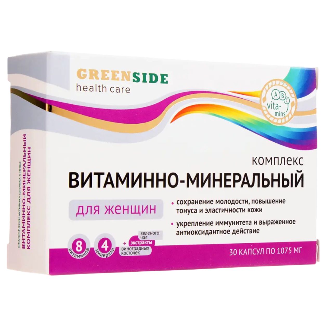 ВИТАМИННО-МИНЕРАЛЬНЫЙ КОМПЛЕКС Д/ЖЕН КАПС №30 БАД