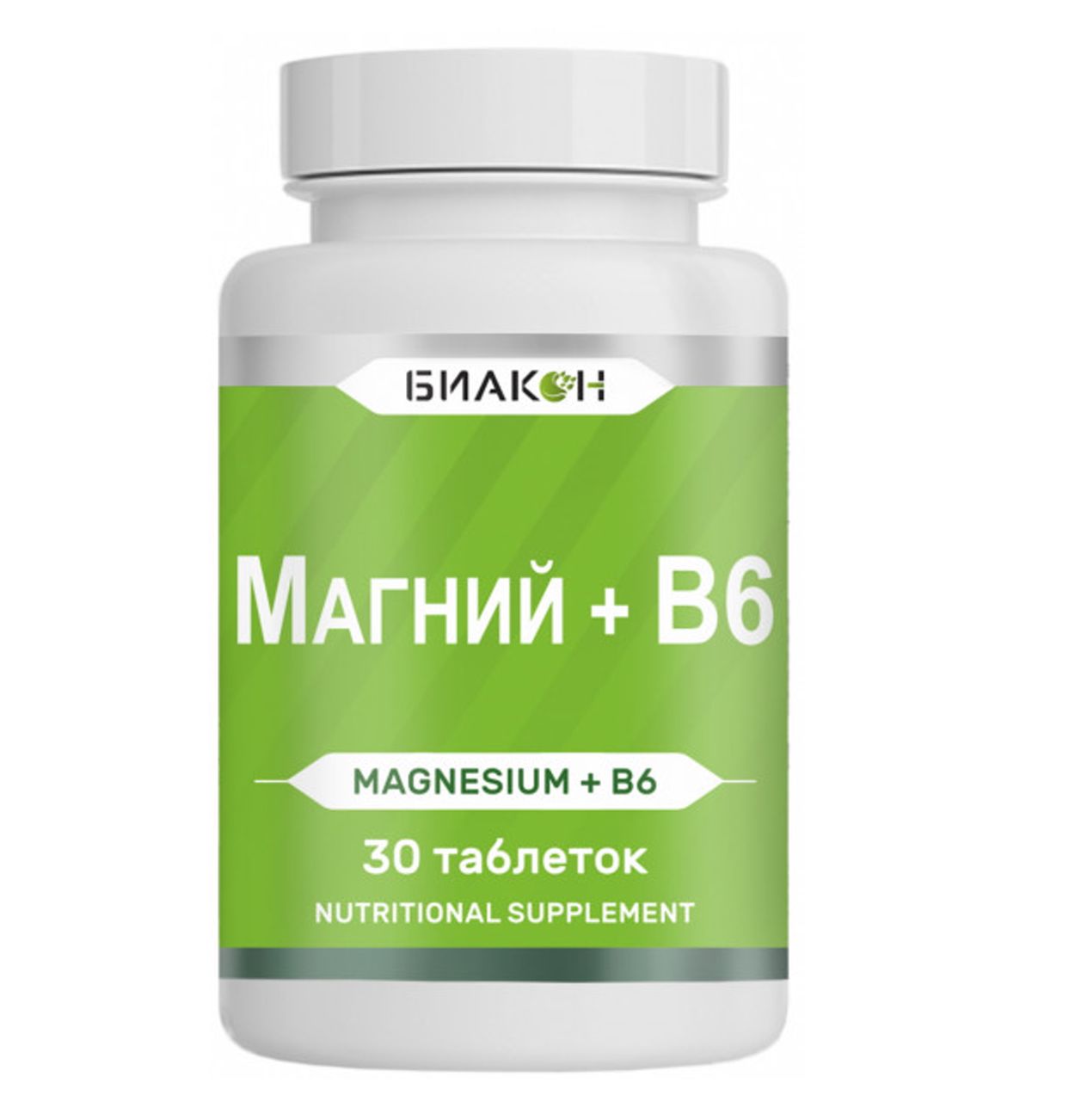 БИАКОН МАГНИЙ+В6 ТАБ №30