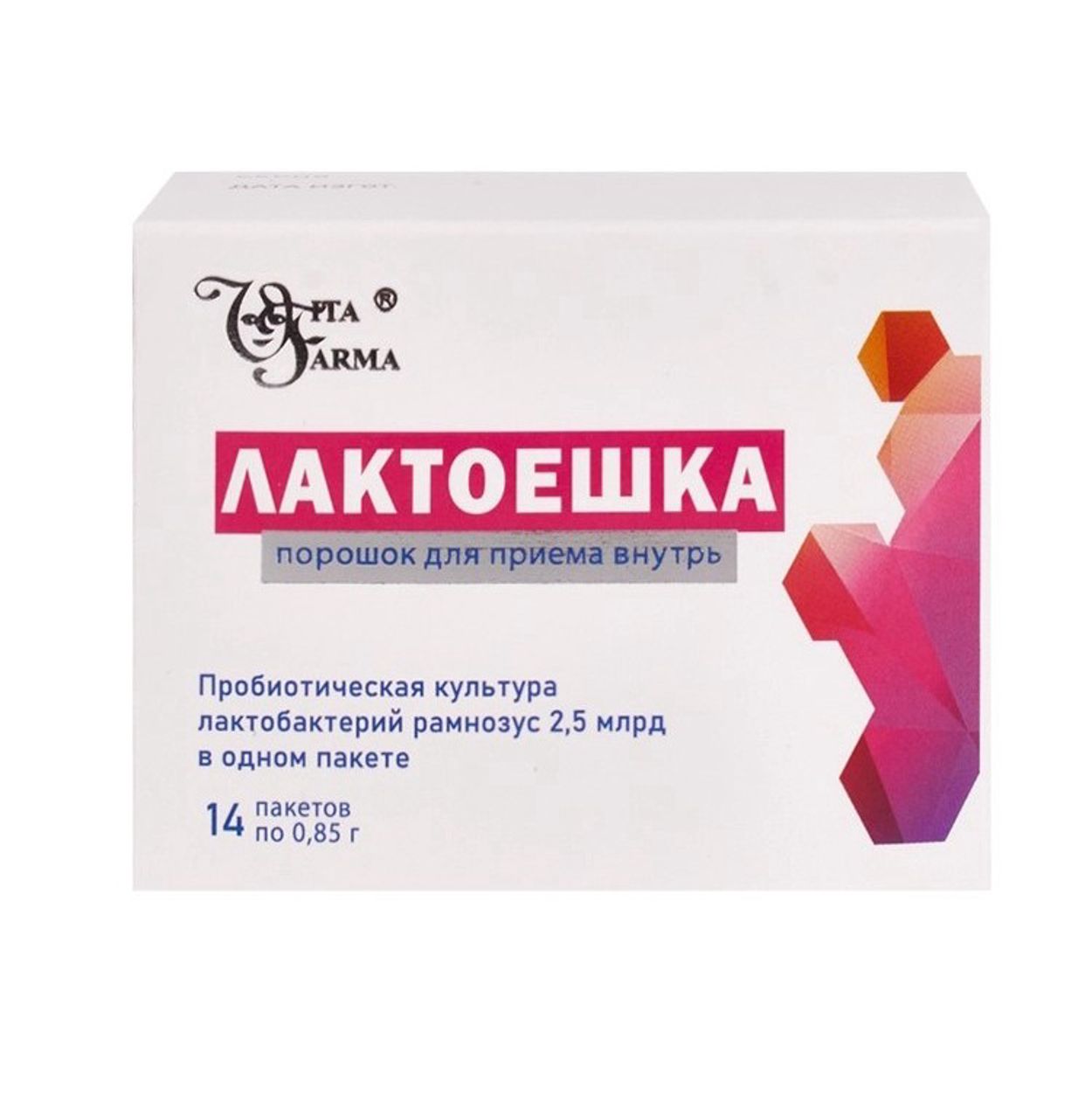 ЛАКТОЕШКА N14 ПАКЕТ-САШЕ ПОР ПО 0,85Г