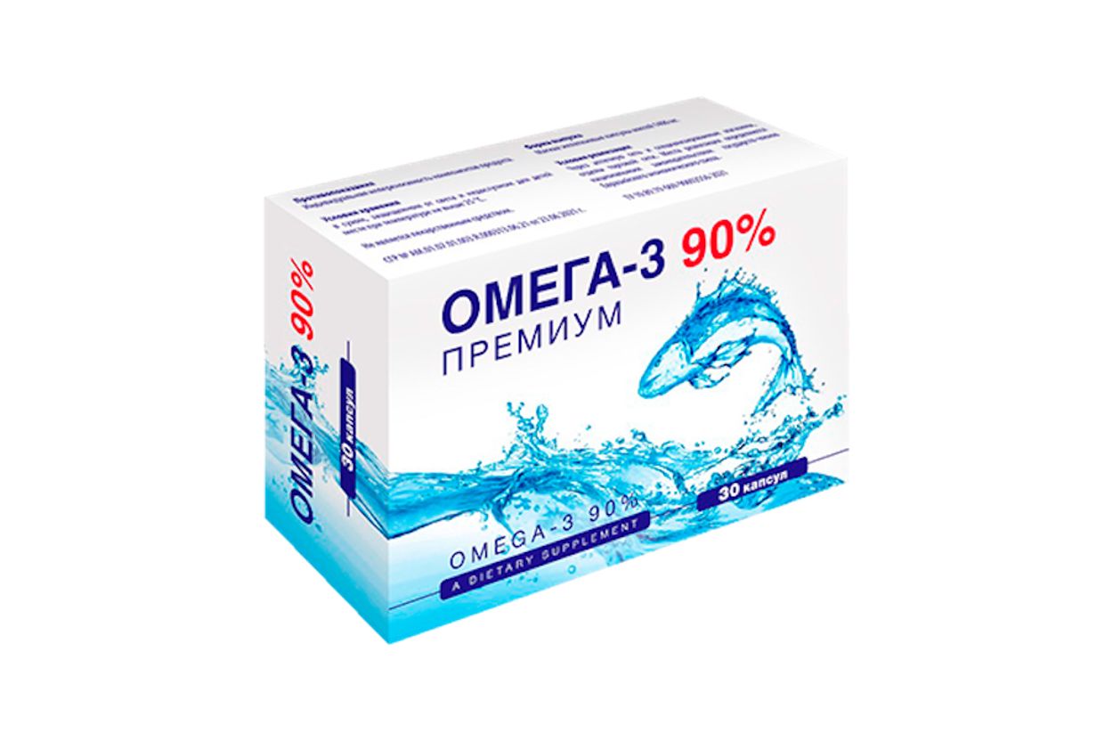 ОМЕГА-3 90% КАПС №30