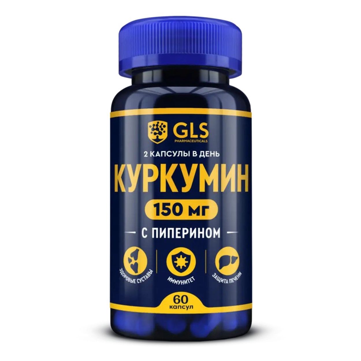 ДЖИЭЛЭС КУРКУМИН КАПС 400МГ №60 БАД