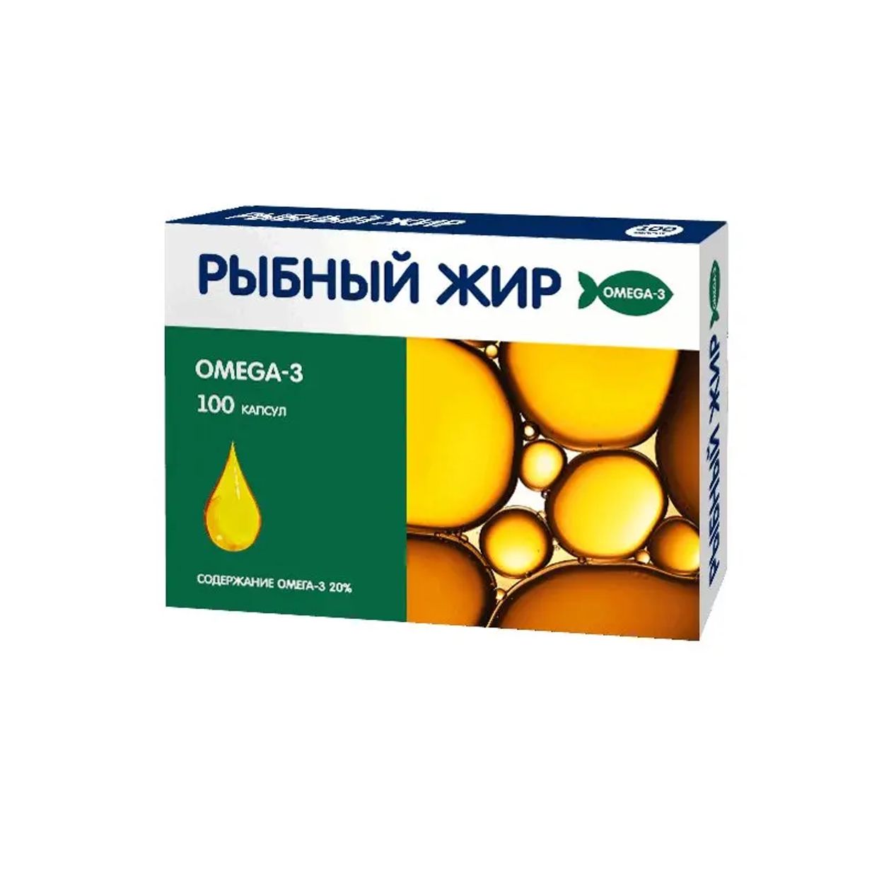 РЫБНЫЙ ЖИР КАПС №100