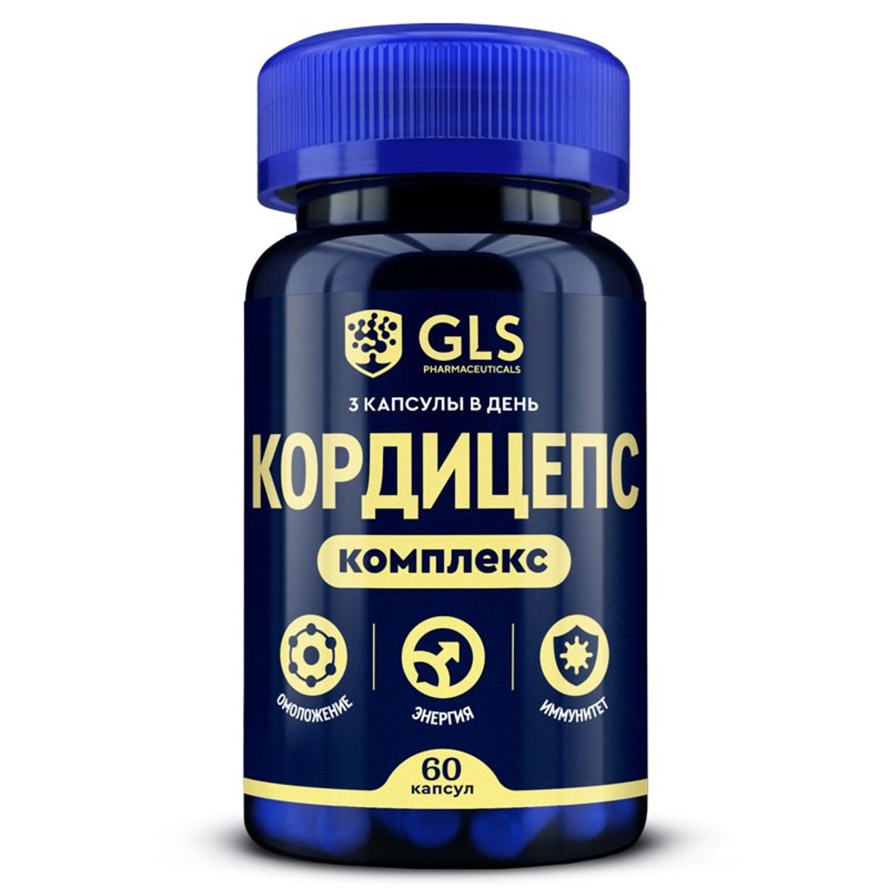 ДЖИЭЛЭС КОРДИЦЕПС КОМПЛЕКС КАПС №60 БАД