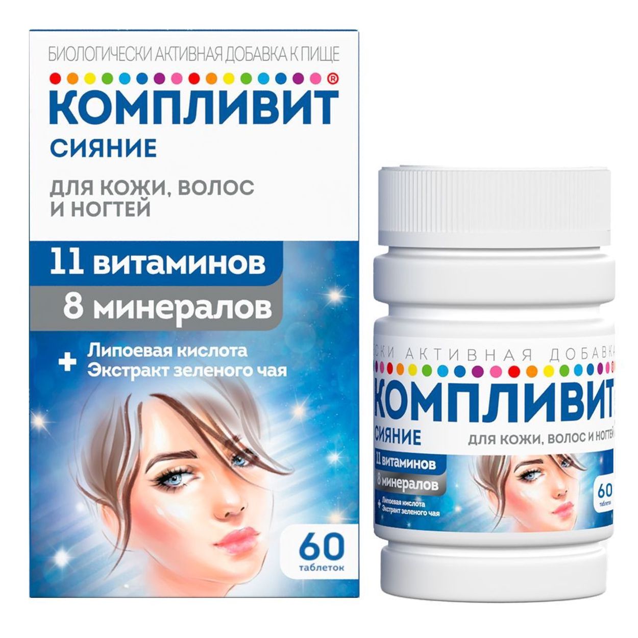 КОМПЛИВИТ СИЯНИЕ ТАБ №60 БАД