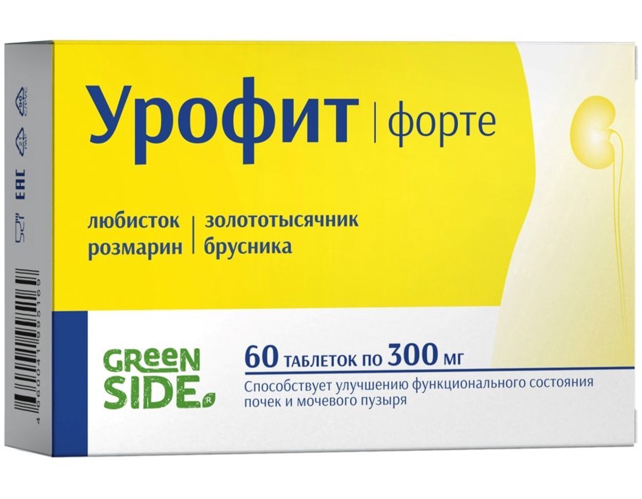 УРОФИТ ФОРТЕ ТАБ №60