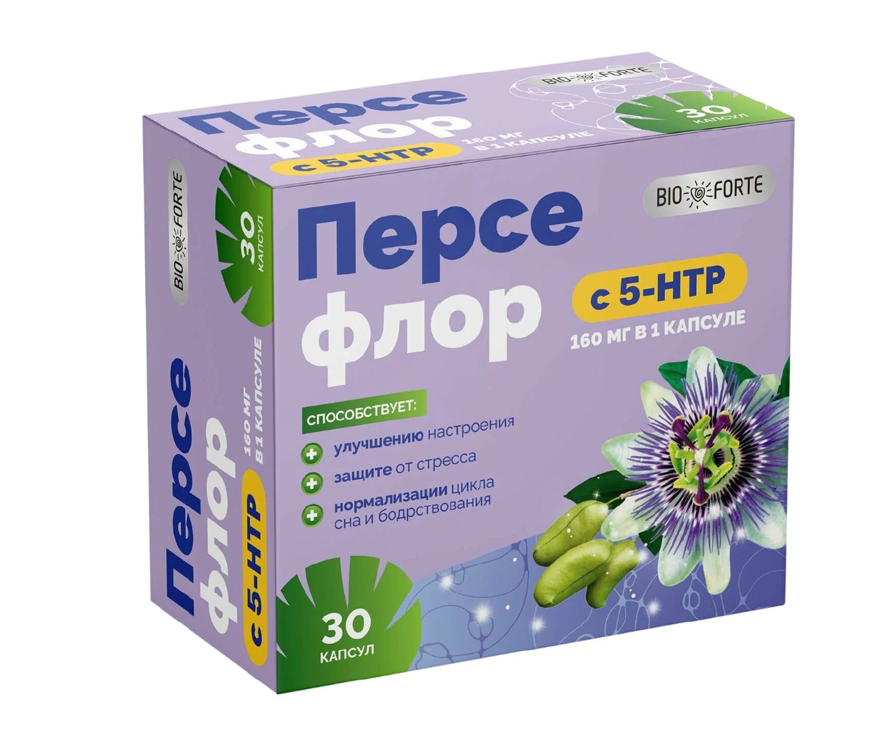 ПЕРСЕФЛОР БИОФОРТЕ С 5-НТР КАПС №30