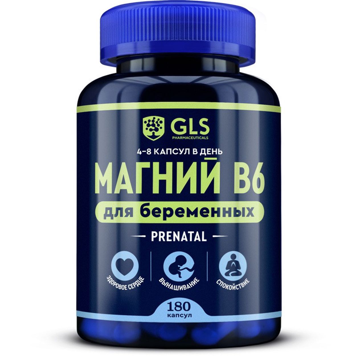 ДЖИЭЛЭС МАГНИЙ В6 Д/БЕРЕМЕННЫХ КАПС №180 БАД