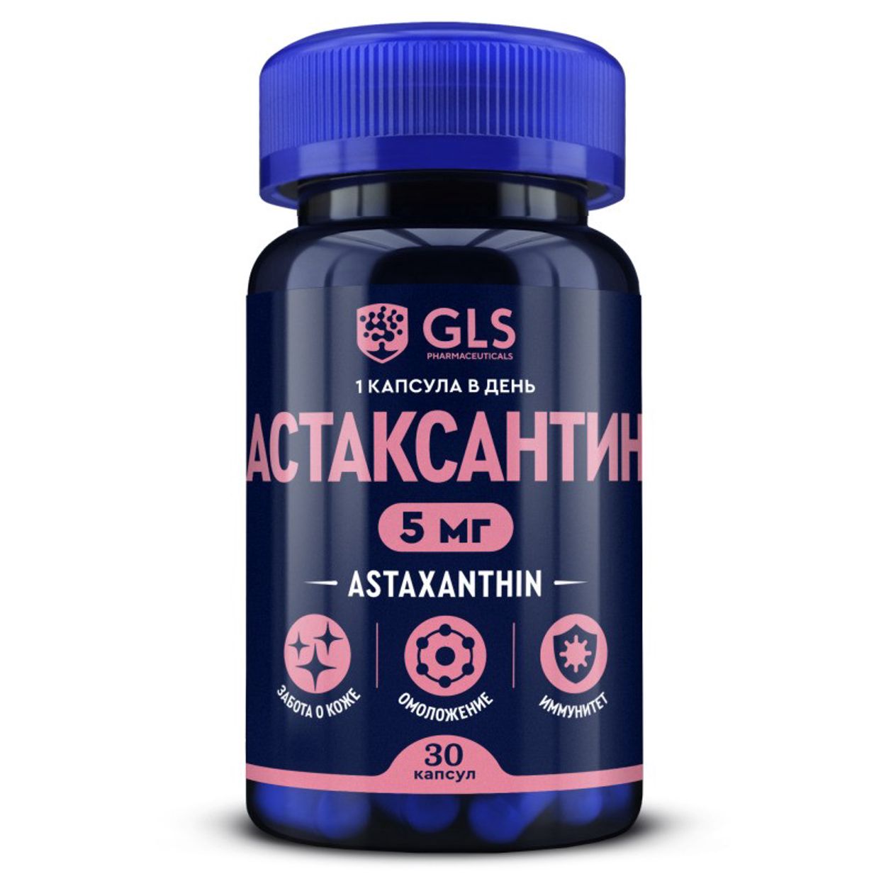 ДЖИЭЛЭС АСТАКСАНТИН КАПС №30
