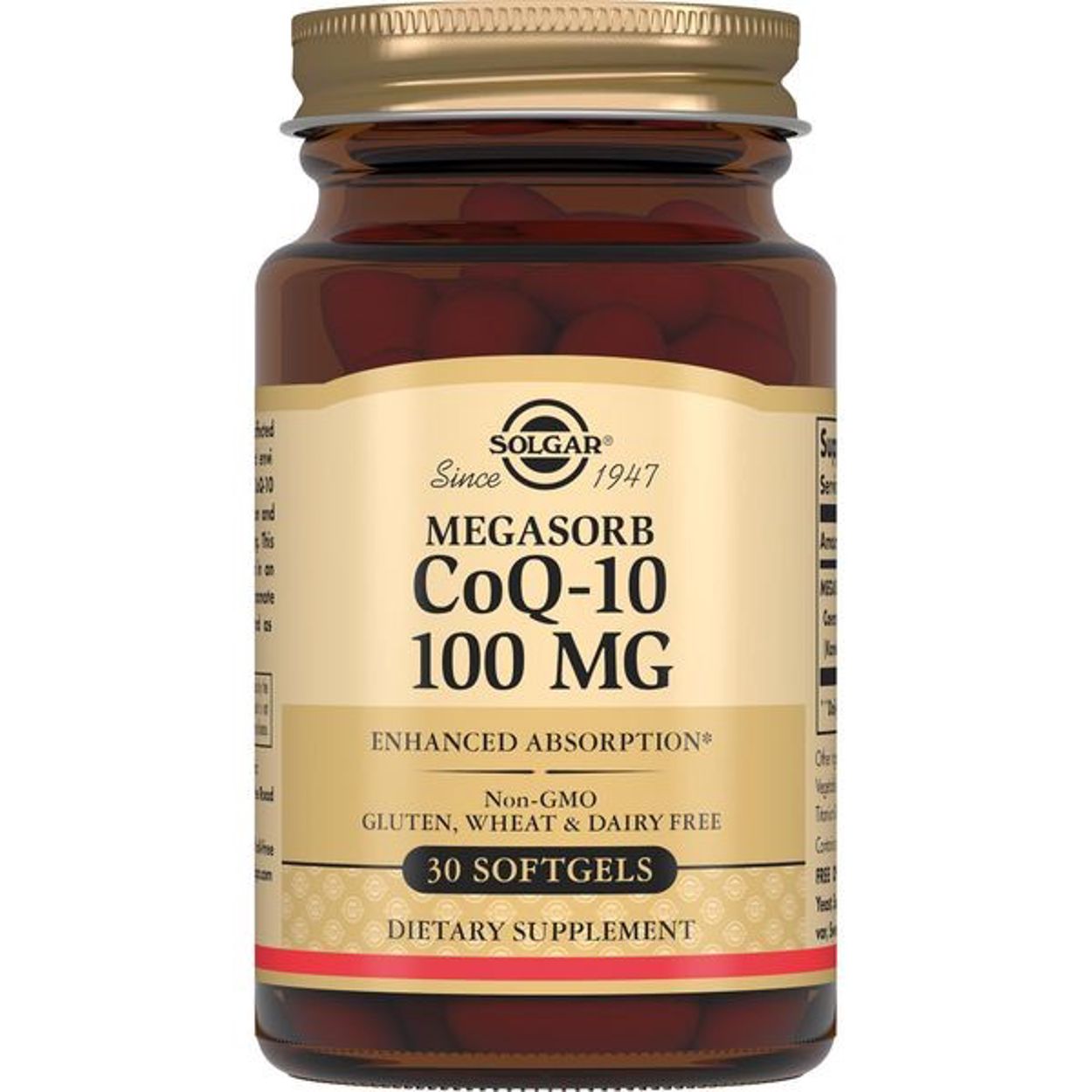 СОЛГАР КОЭНЗИМ Q10 КАПС 100МГ №30