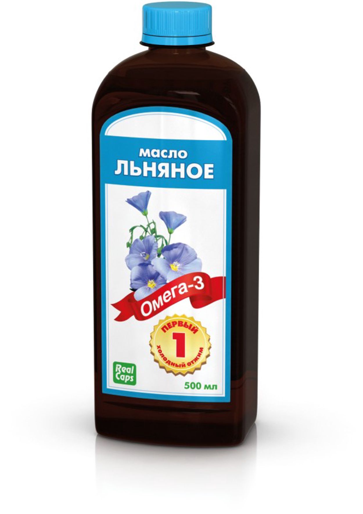 ЛЬНЯНОЕ МАСЛО ПЕРВЫЙ ХОЛОДНЫЙ ОТЖИМ 500МЛ