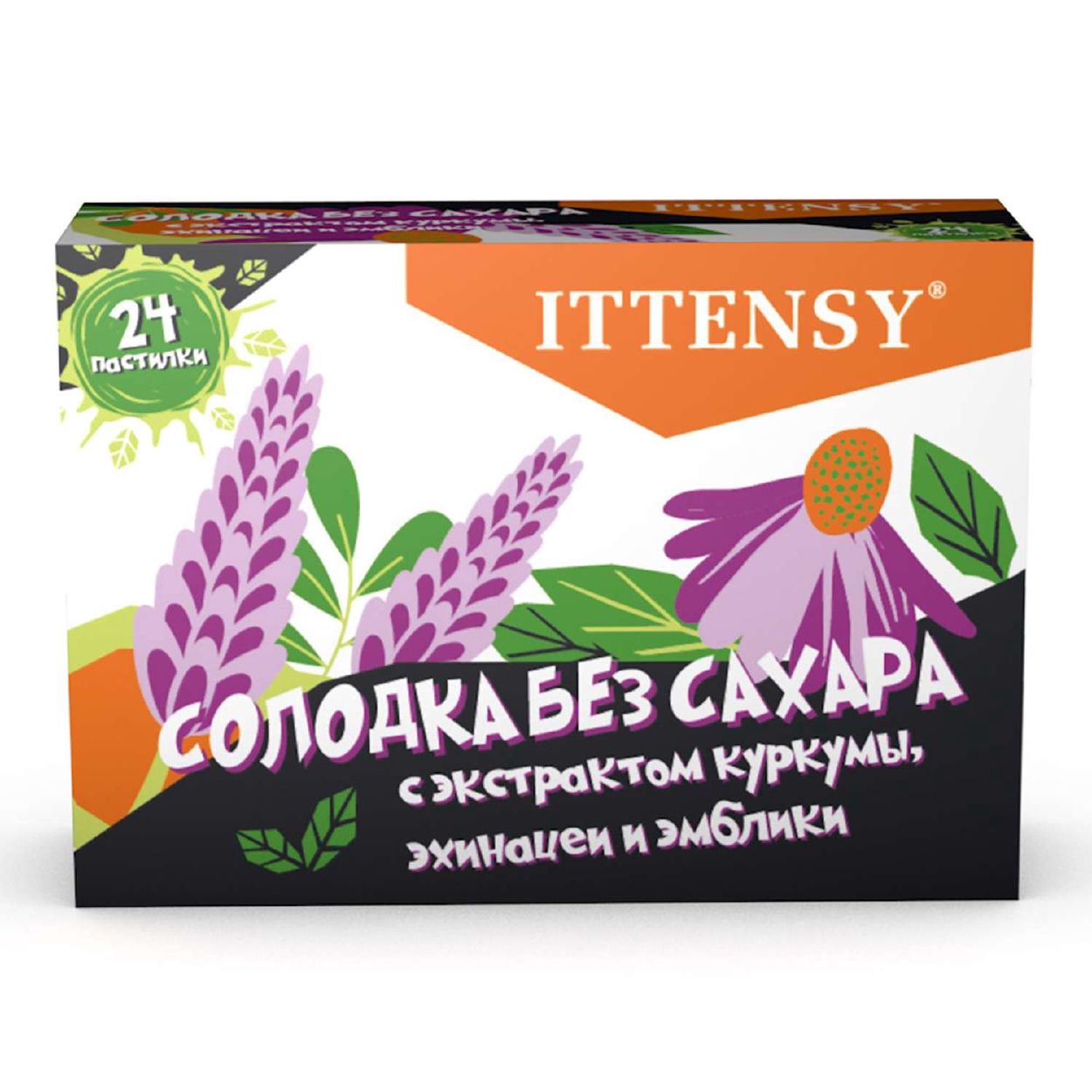 ИТТЕНСИ СОЛОДКА Б/САХАРА ПАСТ №24