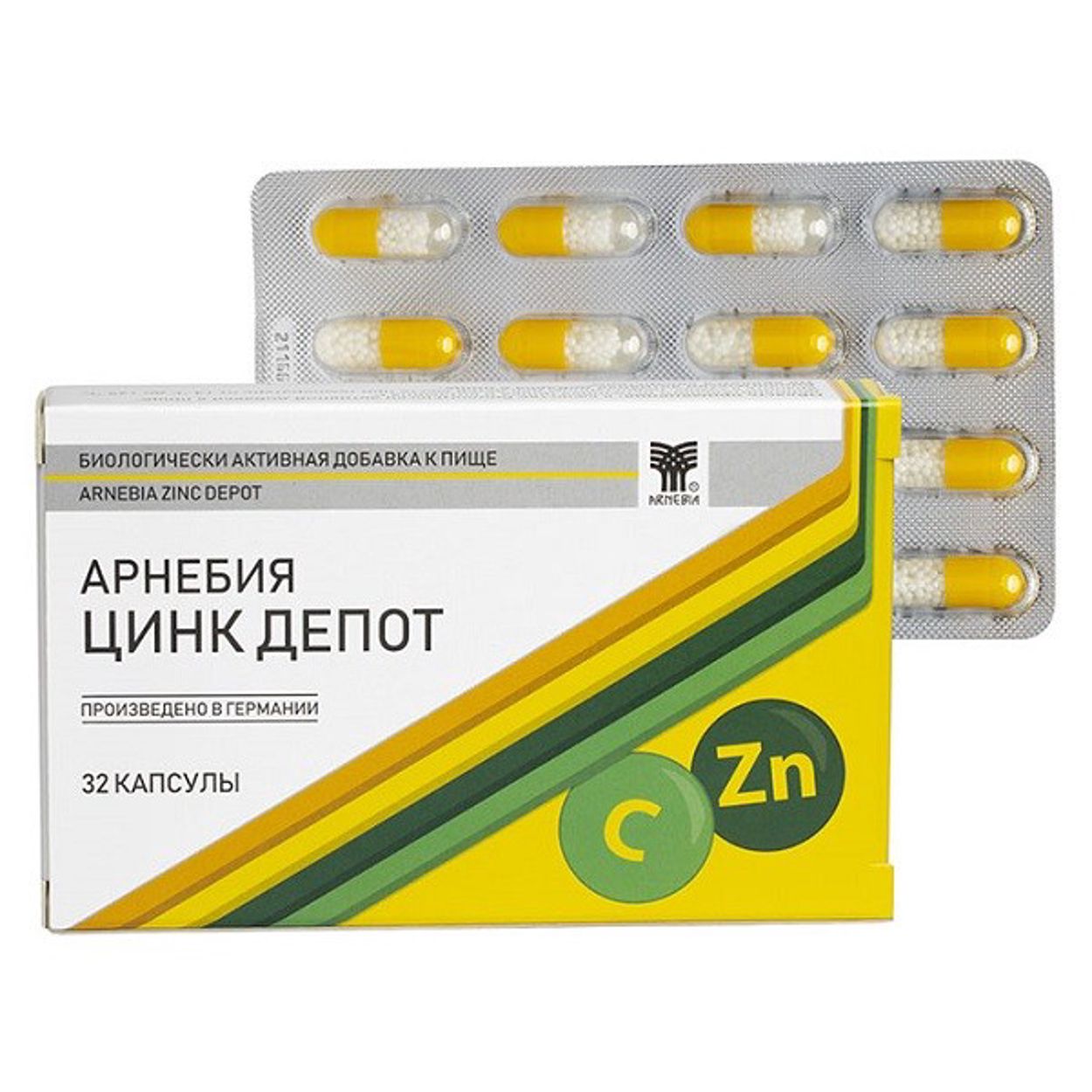 АРНЕБИЯ ЦИНК ДЕПОТ КАПС №32