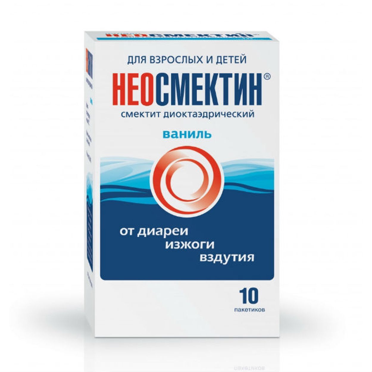 НЕОСМЕКТИН ПОР Д/СУСП ВНУТРЬ ВАНИЛЬ ПАК 3Г №10