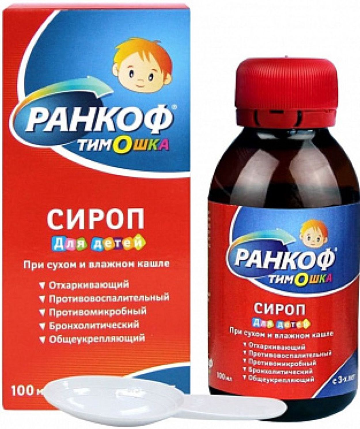 РАНКОФ ТИМОШКА СИРОП 100МЛ