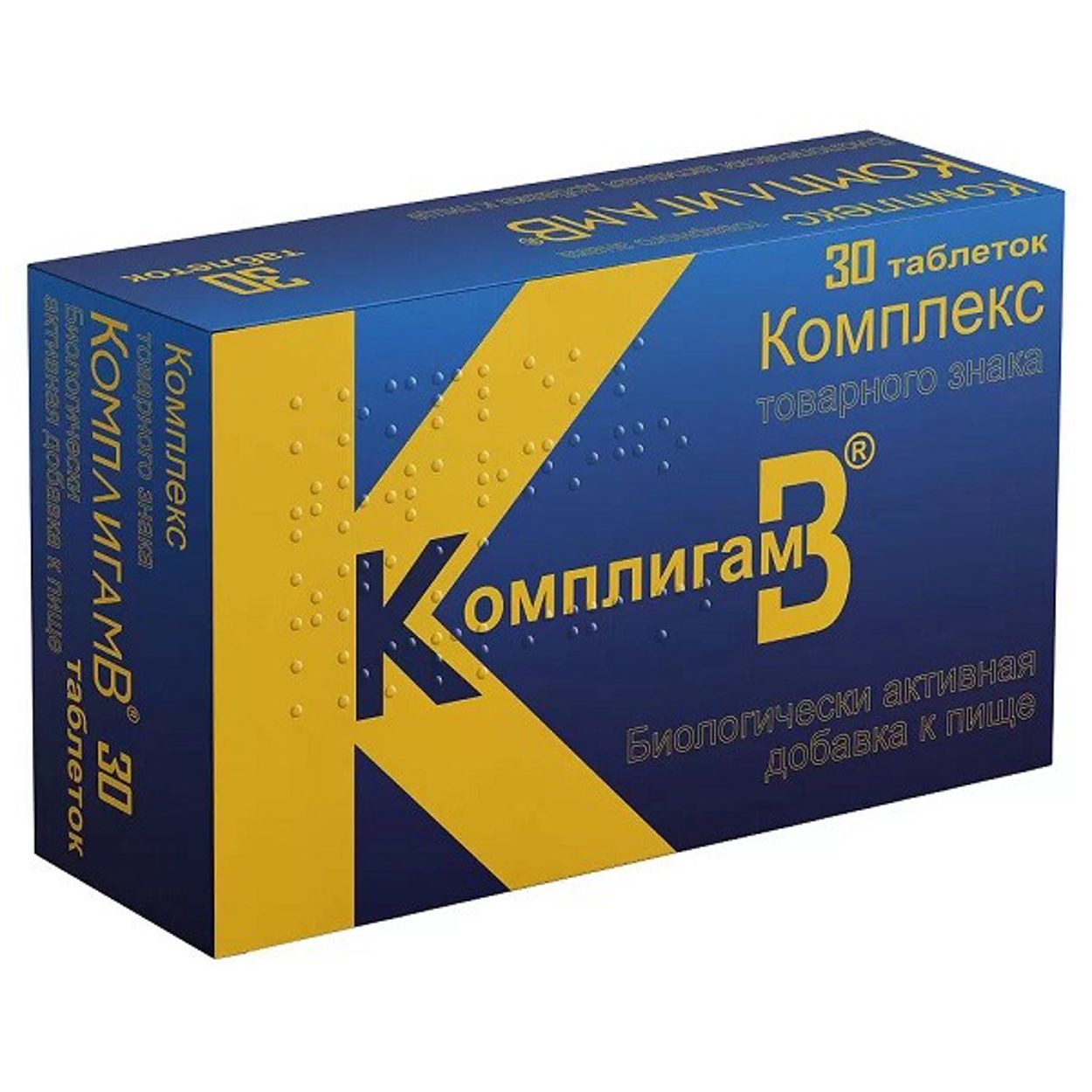 КОМПЛИГАМ B ТАБ 1000МГ №30