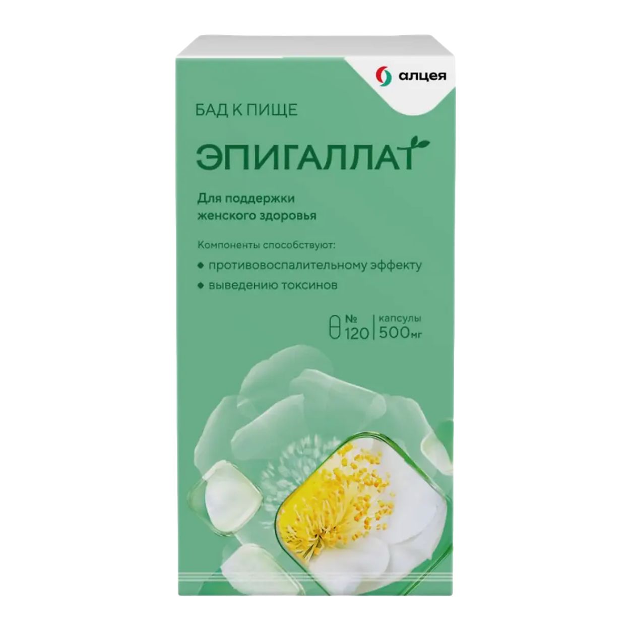 ЭПИГАЛЛАТ КАПС 500МГ №120